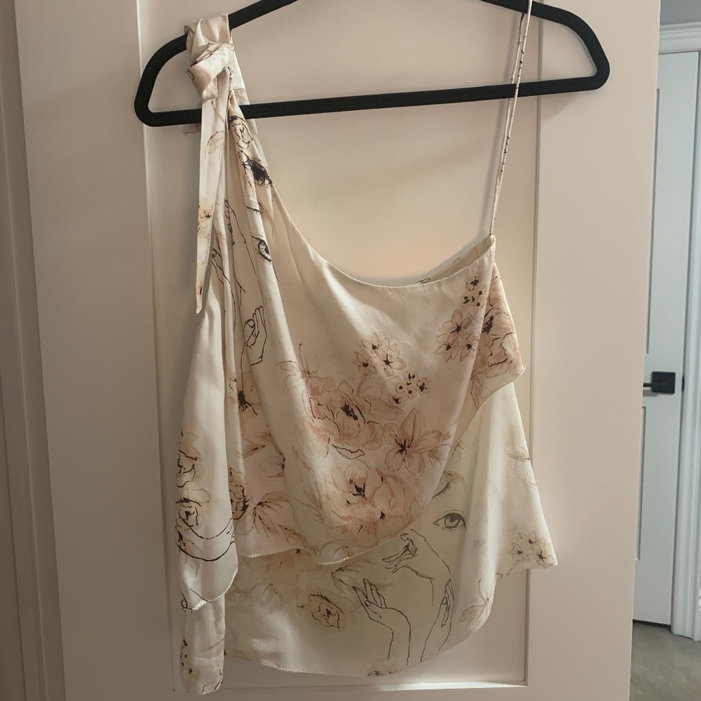 Aritzia Silk Top